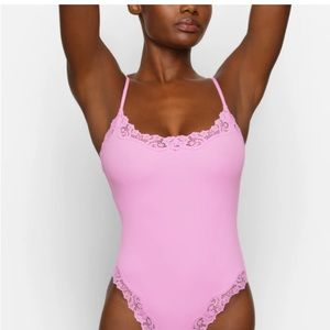 skims bodysuit lace